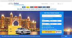 Desktop Screenshot of dubai-carrental.com