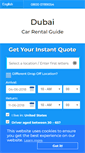 Mobile Screenshot of dubai-carrental.com